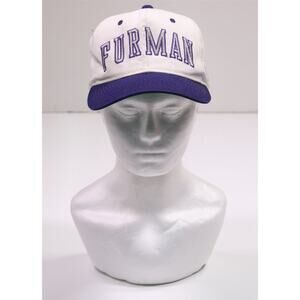 Vintage Furman Palisades Spellout NCAA College Snapback Hat Cap by Cardinal Cap